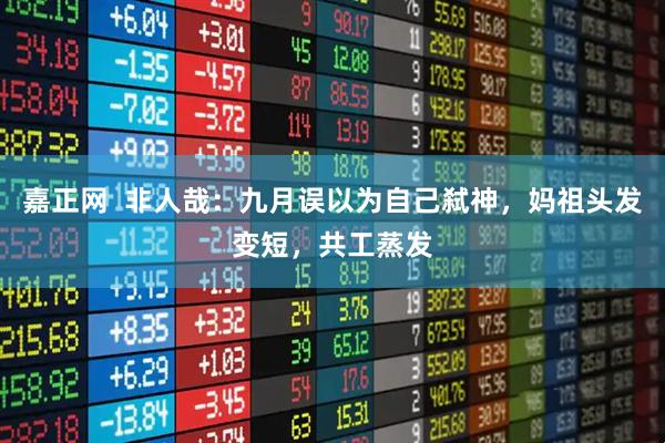 嘉正网  非人哉：九月误以为自己弑神，妈祖头发变短，共工蒸发